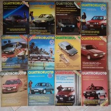 Riviste quattroruote 1986 usato  Roma