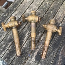 Three vintage brass for sale  WARWICK