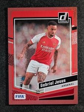 2023-24 Panini Donruss FIFA GABRIEL JESUS 99/99 Vermelho SP Arsenal #74 comprar usado  Enviando para Brazil
