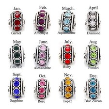 European birthstone charm for sale  USA