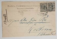 Cartolina postale banca usato  Sale