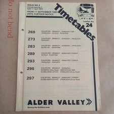 1984 alder valley for sale  STANLEY