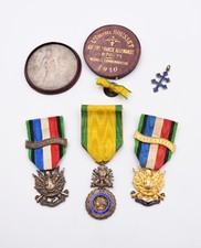 Médaille disipline 1870 d'occasion  Barbentane