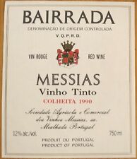 .Etiquettes vin PORTUGAL BAIRRADA Vinho Tinto colheita 1990  wine labels, usado comprar usado  Enviando para Brazil