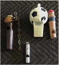 Group vintage whistles.two for sale  WEST MOLESEY
