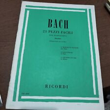 Bach spartiti pianoforte usato  Crevalcore