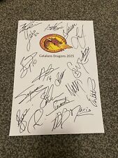 Catalans dragons rugby for sale  HECKMONDWIKE