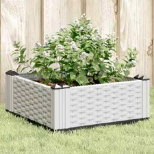 Jardinière piquets blanc d'occasion  Clermont-Ferrand-