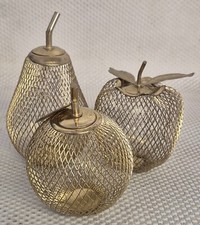 Set vintage brass for sale  WALLINGTON