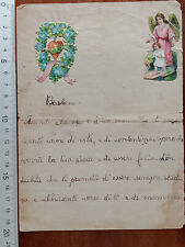 Letterina bambina auguri usato  Brindisi