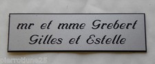 Plaque gravée personnalisée d'occasion  Rougemont