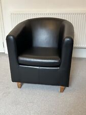 Black tub chair for sale  BEVERLEY