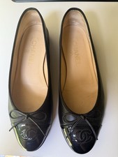 Chanel black ballet for sale  EASTLEIGH