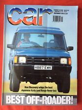 Car magazine nov for sale  SHEFFIELD
