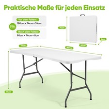 180cm klappbar buffettisch gebraucht kaufen  Leipzig