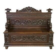 Antique carved hall for sale  Fairfield