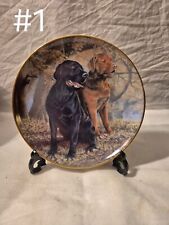 Ceramic plates franklin for sale  LOUTH