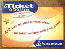 Ticket téléphone 2000 d'occasion  Marseille V