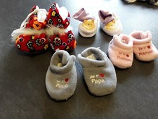 Lot paires pantoufles d'occasion  Divion