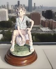Usado, Giuseppe Armani Gulliver's Capodimonte Menino Com Bola De Futebol 8 "Escultura Estatueta comprar usado  Enviando para Brazil