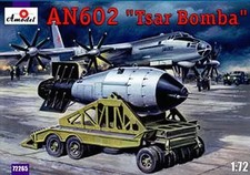 Usado, Kit de modelo soviético AN602 Tsar Bomba bomba de hidrogênio enorme 1961 em escala 1/72 [AM72265] comprar usado  Enviando para Brazil