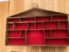 Prateleira de parede Curio feita à mão em miniatura 16x25” tela larga mini comprar usado Prateleira de parede Curio feita à mão em miniatura 16x25” tela larga mini comprar usado  Enviando para Brazil