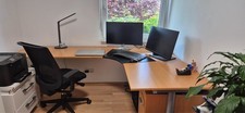 Schreibtisch eckschreibtisch w gebraucht kaufen  Bad Liebenzell