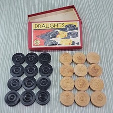 Draughts wooden interlocking for sale  KING'S LYNN