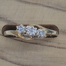 9ct diamond trilogy for sale  GLASGOW