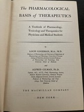 the pharmacological basis of therapeutics Eleventh Printing September 1945, usado comprar usado  Enviando para Brazil