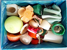 Kerzenwachs reste 5kg gebraucht kaufen  Hebertsfelden