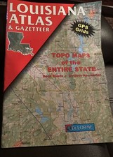Louisiana atlas gazetteer for sale  Youngsville