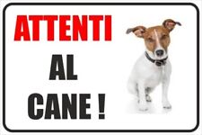 Cartello attenti cane usato  Roma