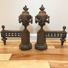 Antique bronze andirons for sale  Rochester