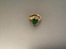 Goldring grünem stein gebraucht kaufen  Ayl, Trassem, Wellen