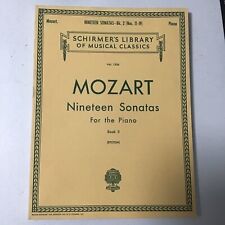 Mozart nineteen sonatas for sale  Astoria