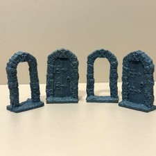 4 peças porta fechada e porta aberta minituras Heroquest jogo de tabuleiro DND brinquedos de masmorra  comprar usado  Enviando para Brazil