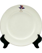 Placa Burgee Náutica Vintage Surpass New York Yacht Club 7,75"D comprar usado Placa Burgee Náutica Vintage Surpass New York Yacht Club 7,75"D comprar usado  Enviando para Brazil