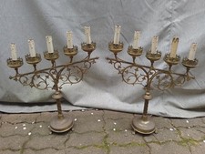 Paire bougeoirs religieux d'occasion  Genouillac