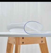 Protetor de mesa transparente redondo diâmetro 28 polegadas, usado comprar usado  Enviando para Brazil