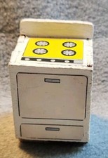 Placa de partículas A24 vintage casa de bonecas casa de bonecas fogão forno branco  comprar usado  Enviando para Brazil