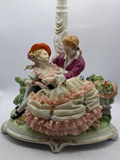 Porzellanfigur tischlampe roma gebraucht kaufen  Kahla