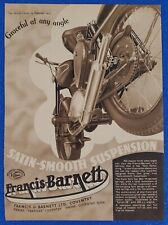 1953 FRANCIS-BARNETT FALCON 58 ANÚNCIO IMPRESSO DE MOTOCICLETA DA "MOTOCICLETA" comprar usado  Enviando para Brazil