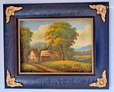 Quadro paesaggio legno usato  Palermo