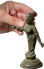 Antique bronze deity for sale  HAMPTON