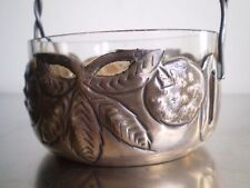 Cestino Cesto per Pane Art Nouveau Orafo 1900 Zuccheriera Deco Ippocastano, usado comprar usado  Enviando para Brazil