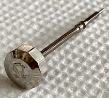 Usado, Haste de enrolador para Omega 561 565 etc… + coroa de prata 5 mm para constellation Pie Pan comprar usado  Enviando para Brazil