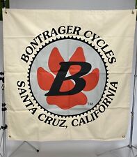 Usado, Vintage Bontrager Cycles Banner 4’ X 4’ Loja de Bicicletas de Lona Santa Cruz Califórnia comprar usado  Enviando para Brazil