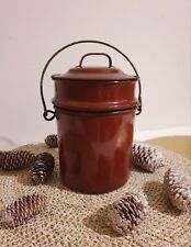 Antique enamelled canteen d'occasion  Expédié en Belgium