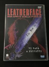 Leatherface non aprite usato  Italia